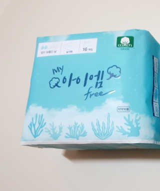 보타메디 마이아이엠 생리대 — 5점을 준 리뷰어가 2019년 2월 올린 사용 사진