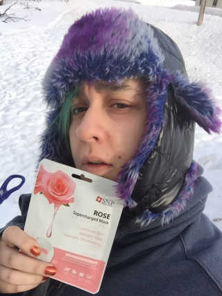 SNP Supercharged Mask_Rose Centifoli Flower — 5점을 준 리뷰어가 2019년 1월 올린 사용 사진