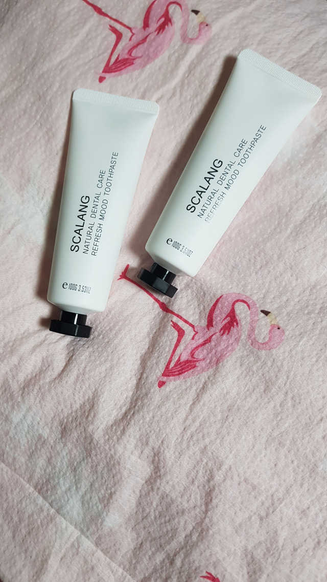 스켈랑 리프레쉬 무드 치약 리뷰 사진
