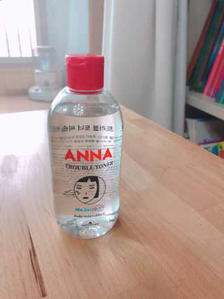 솔테라피 안나 트러블 토너 300ml — 4점을 준 리뷰어가 2019년 4월 올린 사용 사진