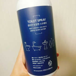 셀로몬 토일렛 스프레이 500ml — 3점을 준 리뷰어가 2018년 5월 올린 사용 사진