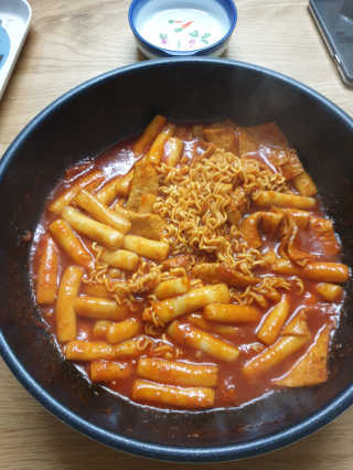 화곡미담 옛날 떡볶이 — 4점을 준 리뷰어가 2020년 2월 올린 사용 사진
