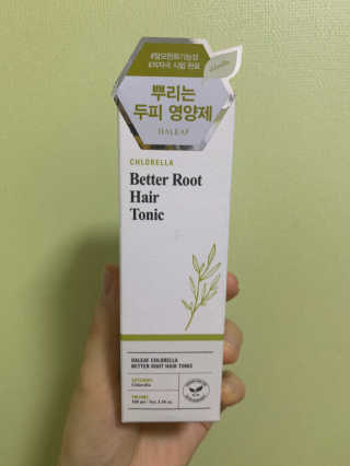 달리프 클로렐라 베러 루트 헤어토닉 100ml — 5점을 준 리뷰어가 2020년 3월 올린 사용 사진