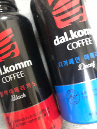[빙그레] 달콤커피 콜라보 디카페인, 블랙 아메리카노 — 5점을 준 리뷰어가 2019년 1월 올린 사용 사진