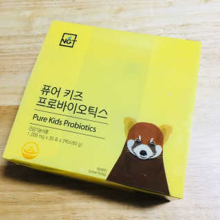 네츄럴굿띵스 퓨어 키즈 프로바이오틱스 60포 — 5점을 준 리뷰어가 2018년 1월 올린 사용 사진