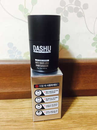 다슈코리아 다슈 안티 헤어로스 헤어쿠션 16g — 3.5점을 준 리뷰어가 2017년 3월 올린 사용 사진