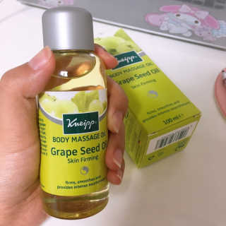 [크나이프] 그레이프씨드 슬리밍 마사지오일 100ml — 4점을 준 리뷰어가 2019년 9월 올린 사용 사진