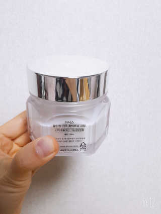 파시스 올인원 진주 화이트닝 크림 100ml — 5점을 준 리뷰어가 2019년 4월 올린 사용 사진