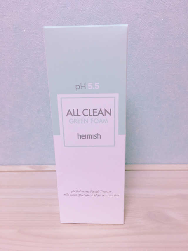 헤이미쉬 올 클린 그린 폼 150ml 리뷰 사진