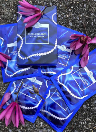 Pearl Collagen Velvet Mask 1 BOX by YVESOM — 5점을 준 리뷰어가 2019년 3월 올린 사용 사진