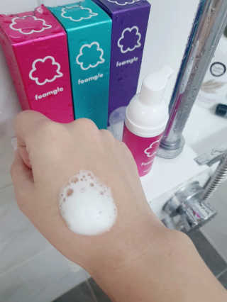 폼글 I foamgle [폼글] 거품가글 50ml 3종 - 민트, 라벤더, 라즈베리 — 5점을 준 리뷰어가 2019년 11월 올린 사용 사진