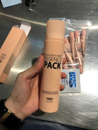 헤어플러스 에센스팩 135ml,9.3ml — 5점을 준 리뷰어가 2018년 5월 올린 사용 사진