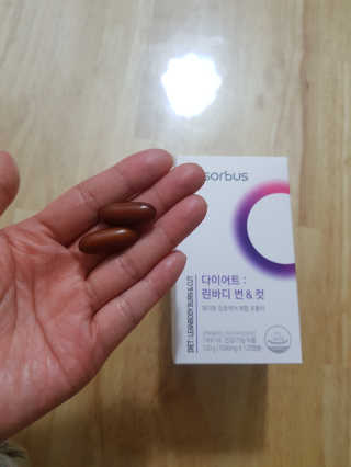 소버스 다이어트 린바디 번앤컷 — 5점을 준 리뷰어가 2020년 1월 올린 사용 사진
