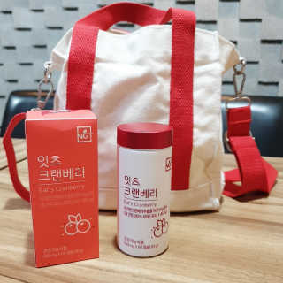 네츄럴굿띵스 잇츠 크랜베리 1병 30일분 — 4점을 준 리뷰어가 2019년 10월 올린 사용 사진