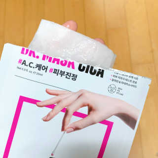 로벡틴 닥터 마스크 시카 — 5점을 준 리뷰어가 2019년 12월 올린 사용 사진