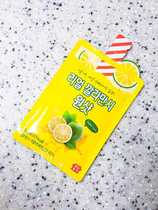 장수농가 리얼깔라만시 원샷 50ml 10팩+보틀 — 4점을 준 리뷰어가 2019년 5월 올린 사용 사진
