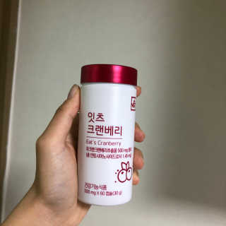 네츄럴굿띵스 잇츠 크랜베리 1병 30일분 — 5점을 준 리뷰어가 2019년 10월 올린 사용 사진