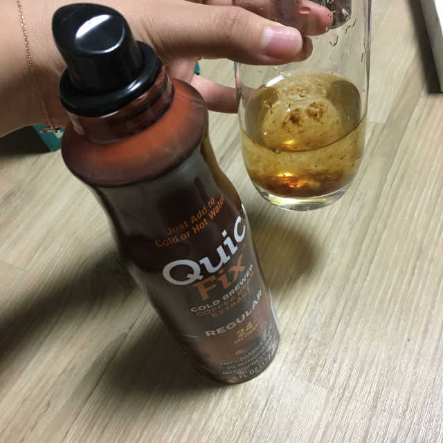 퀵픽스 스프레이 콜드브루 커피 리뷰 사진