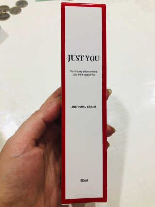 JUST YOU JUST FOR U CREAM — 5점을 준 리뷰어가 2019년 5월 올린 사용 사진