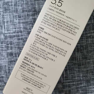 포므시 스노우화이트클렌징폼pH5.5 — 5점을 준 리뷰어가 2020년 1월 올린 사용 사진