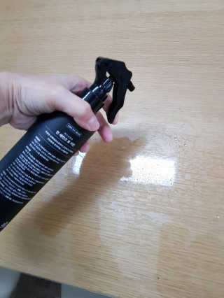 PEACE MOMENT 피스모먼트 인세컨즈포키친 320mL 천연살균소독제 — 5점을 준 리뷰어가 2018년 10월 올린 사용 사진