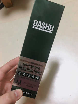 다슈코리아 다슈 안티 헤어로스 허브 헤어토닉 — 3.67점을 준 리뷰어가 2017년 12월 올린 사용 사진