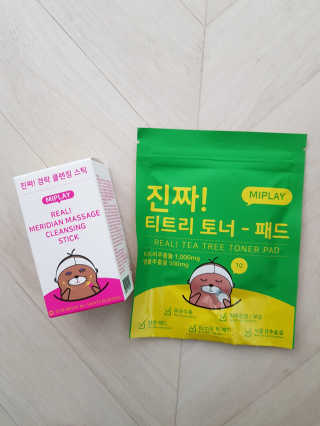 미플레이 진짜 경락 클렌징 스틱 — 5점을 준 리뷰어가 2018년 11월 올린 사용 사진