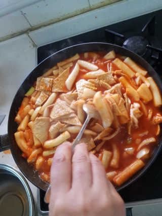 화곡미담 옛날 떡볶이 — 3점을 준 리뷰어가 2020년 3월 올린 사용 사진