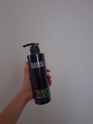 다슈코리아 다슈 데일리 단백질 한방 두피 골드 샴푸 500ml — 5점을 준 리뷰어가 2018년 11월 올린 사용 사진