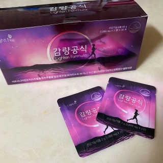 [감량공식] 다이어트 건강기능식품 — 5점을 준 리뷰어가 2019년 12월 올린 사용 사진