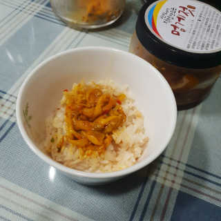 맛있는 통영 멍게향가득한 통영 멍게젓갈 300g — 5점을 준 리뷰어가 2018년 9월 올린 사용 사진