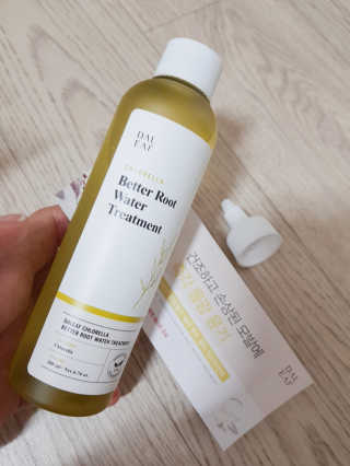 달리프 클로렐라 베러 루트 워터트리트먼트 200ml — 5점을 준 리뷰어가 2020년 2월 올린 사용 사진