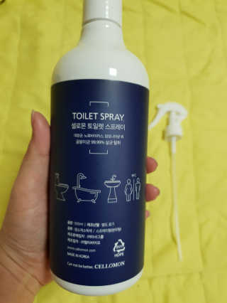 셀로몬 토일렛 스프레이 500ml — 3.83점을 준 리뷰어가 2018년 5월 올린 사용 사진