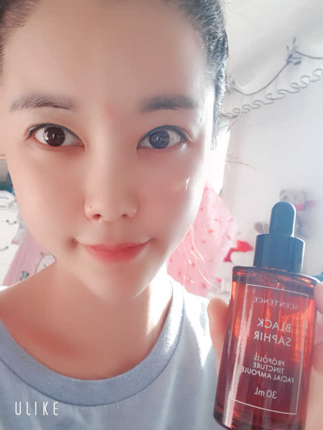 블랙사피르 프로폴리스 팅크처 페이셜 앰플 리뷰 사진