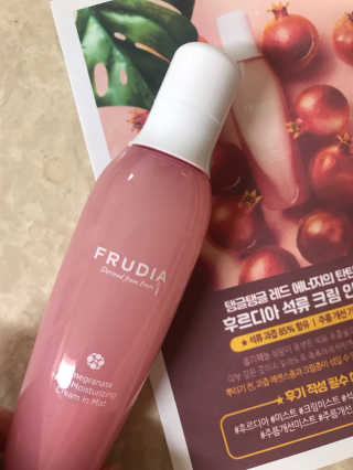 [후르디아] 주름 개선 기능성-석류 크림 미스트 — 4점을 준 리뷰어가 2020년 1월 올린 사용 사진