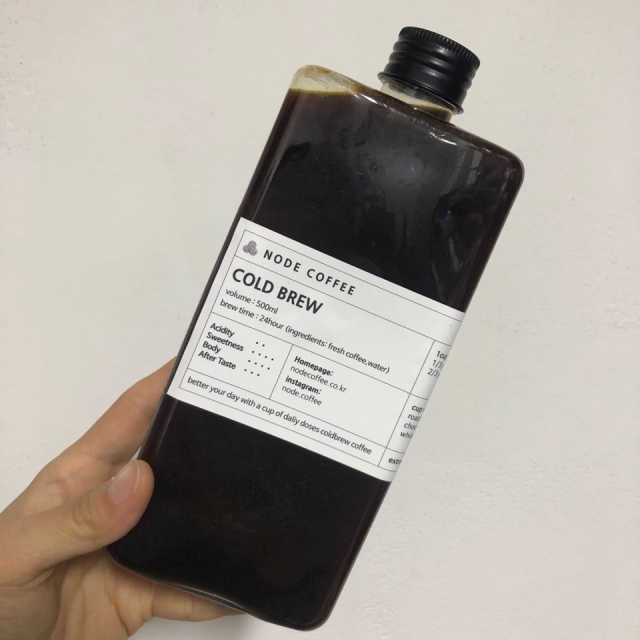 노드커피 콜드브루에디션 No.001 음료용 리뷰 사진