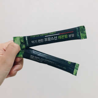 로하스웰 프랑스산 레몬밤 분말 — 4점을 준 리뷰어가 2018년 6월 올린 사용 사진