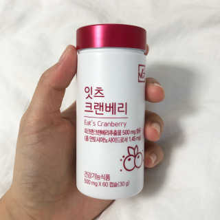 네츄럴굿띵스 잇츠 크랜베리 1병 30일분 — 5점을 준 리뷰어가 2019년 10월 올린 사용 사진