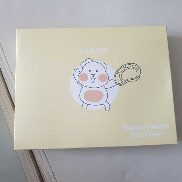 유비맘 캐릭터 실리콘 흡착 식판_색상 랜덤발송 리뷰 사진