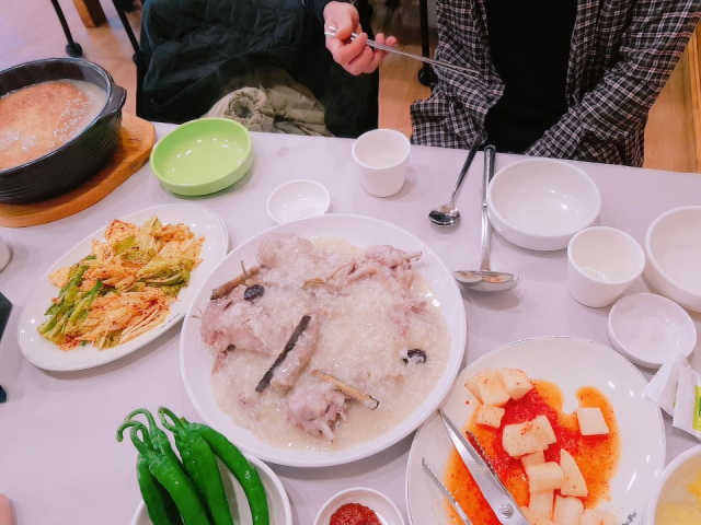 [장수촌 의왕청계점] 누룽지오리백숙 2인 리뷰 사진