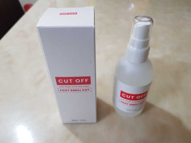 컷오프-풋스멜컷[신발냄새탈취제] 100ml 리뷰 사진