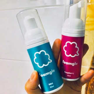 폼글 I foamgle [폼글] 거품가글 50ml 3종 - 민트, 라벤더, 라즈베리 — 5점을 준 리뷰어가 2019년 11월 올린 사용 사진