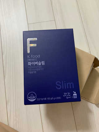 똥기사의 케이푸드 화이버슬림 — 5점을 준 리뷰어가 2020년 2월 올린 사용 사진