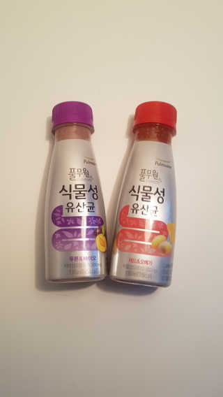 풀무원 식물성유산균 레드앤오메가 + 푸룬앤바이오 — 5점을 준 리뷰어가 2018년 11월 올린 사용 사진
