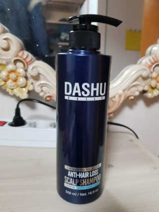 다슈코리아 다슈 데일리 한방 두피 골드 샴푸 500ml — 4점을 준 리뷰어가 2017년 11월 올린 사용 사진