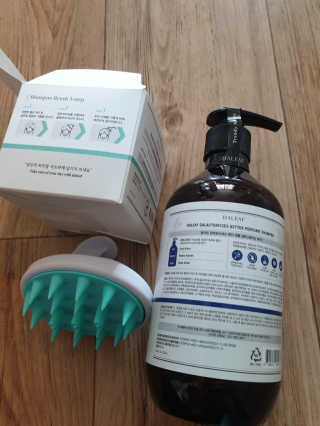 달리프 베러 퍼퓸 샴푸 1000ml 레이니데이 or 일랑로즈 — 4.5점을 준 리뷰어가 2020년 2월 올린 사용 사진