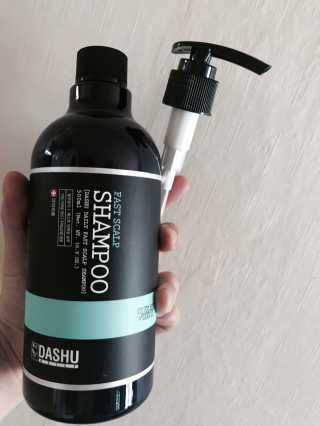 다슈코리아 다슈 데일리 패스트 한방 두피 샴푸 500ml — 5점을 준 리뷰어가 2017년 5월 올린 사용 사진
