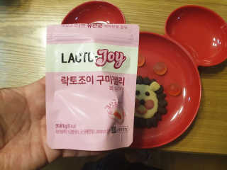 락토조이 구미젤리 복숭아맛 — 5점을 준 리뷰어가 2019년 6월 올린 사용 사진