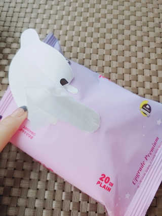 달곰이 물티슈 — 5점을 준 리뷰어가 2019년 3월 올린 사용 사진