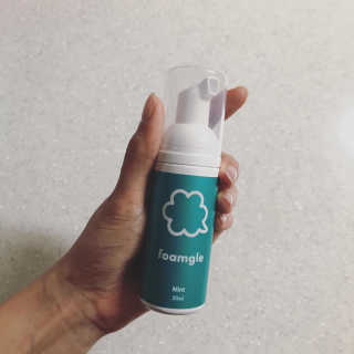 폼글 I foamgle [폼글] 거품가글 50ml 3종 - 민트, 라벤더, 라즈베리 — 5점을 준 리뷰어가 2019년 12월 올린 사용 사진